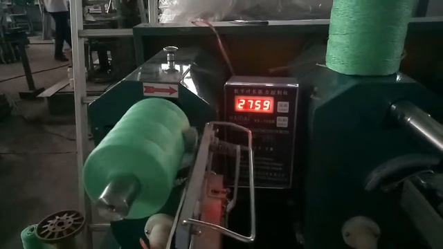 5 inch spool PP raffia spool yarn winder machine/hitech3@hitechrope.com смотреть онлайн