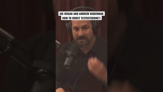 JOE ROGAN & ANDREW HUBERMAN BOOST YOUR TESTOSTERONE!!! смотреть онлайн