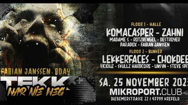 PASCAL FEUCHTHOFEN CLOSING @ TEKK WAR NIE WEG | 25.11.2023 | MIKROPORT KREFELD #techno #hardtekk смотреть онлайн