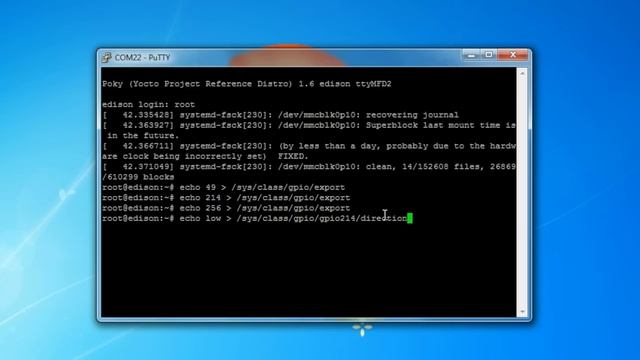 Getting Started with Edison Part 3: Blinking an LED from the Console смотреть онлайн