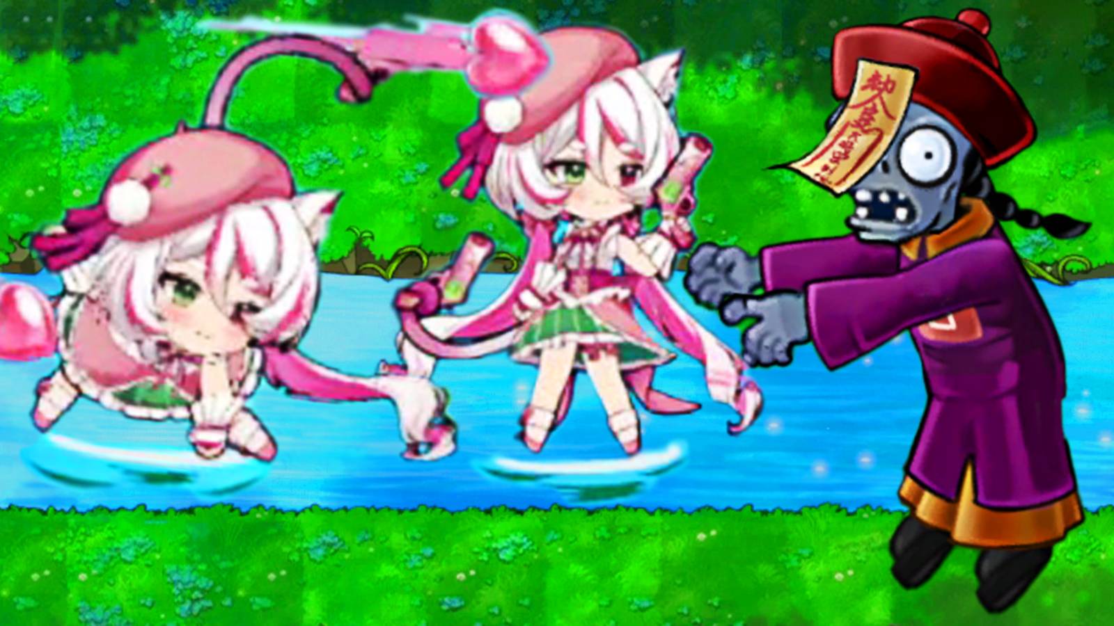 КОШКОДЕВОЧКИ - ЭТО ТОЖЕ РАСТЕНИЯ! ► Plants Vs. Zombies Fusion #20 ПвЗ | PvZ