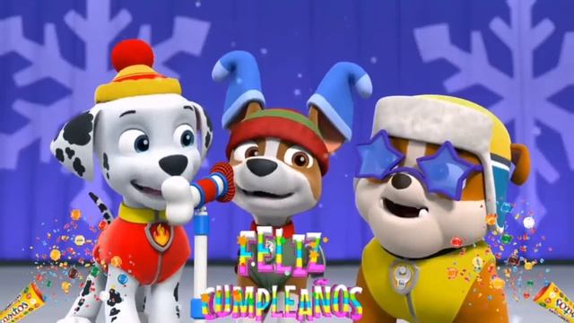 Feliz cumpleaños FRANCISCO con PAW PATROL - Diviertete cantando y bailando смотреть онлайн