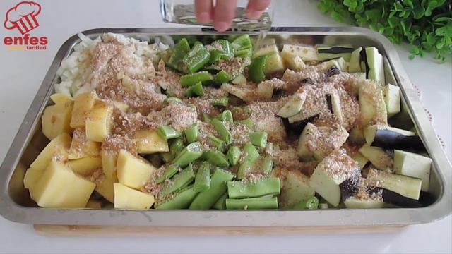 DOLAPTA OLAN SEBZELERLE Hazırla 👌 Lezzetli Ve Sağlıklı. Un Veya Kızartma Yok. Memnun Olacaksın!