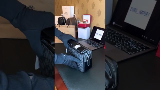 Сумка Coach с логотипом | Видеообзор смотреть онлайн