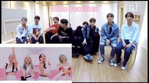 Ateez Reaction Black Pink and Selena Gomes  Ice Cream