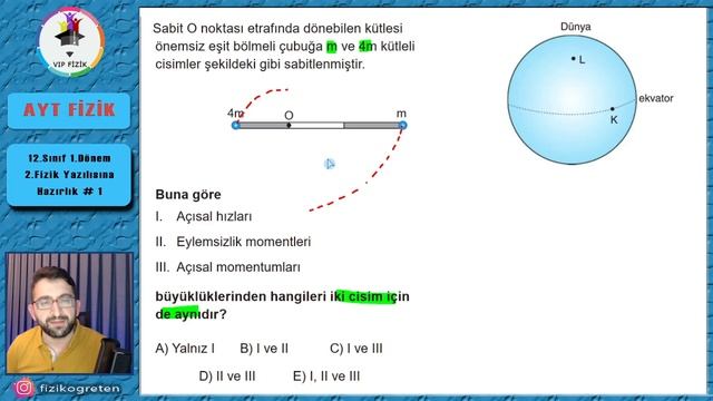 12.Sınıf Fizik Yazılı Soruları | PDF | 1.Dönem 2.Yazılı Çalışması #1
