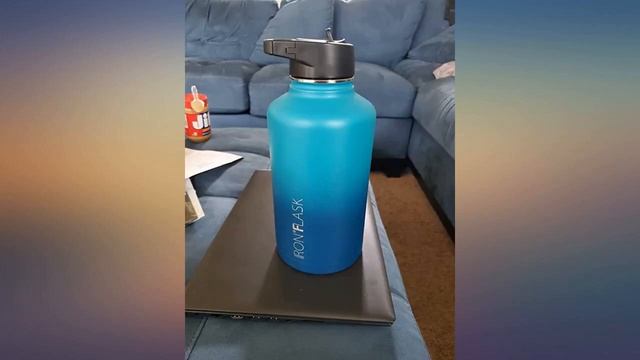 Iron Flask Sports Water Bottle - 32 Oz, 3 Lids (Straw Lid), Vacuum Insulated review смотреть онлайн