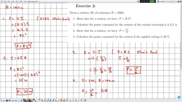 Physics, Grade 9- Electricity: Chapter 5, Electric Power and Energy: Part 1. смотреть онлайн