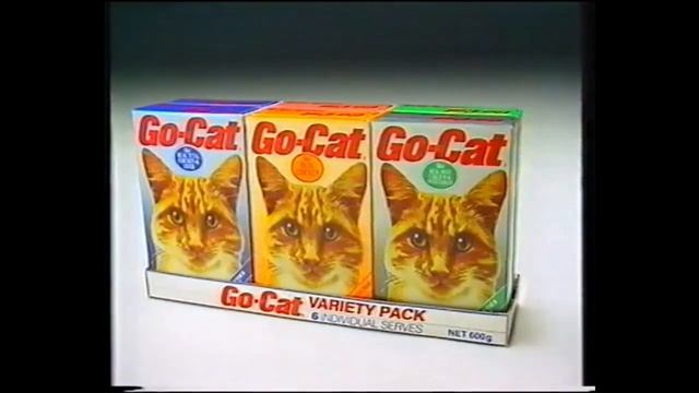 Go-Cat Commercial - Voted By More Cats (1988, Australia) смотреть онлайн