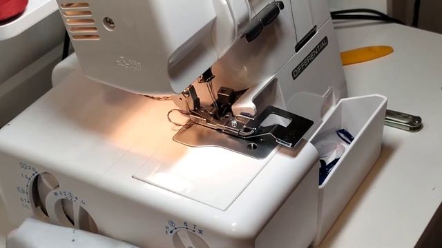 Garudan Leader overlock VS 340D - řasící patka смотреть онлайн