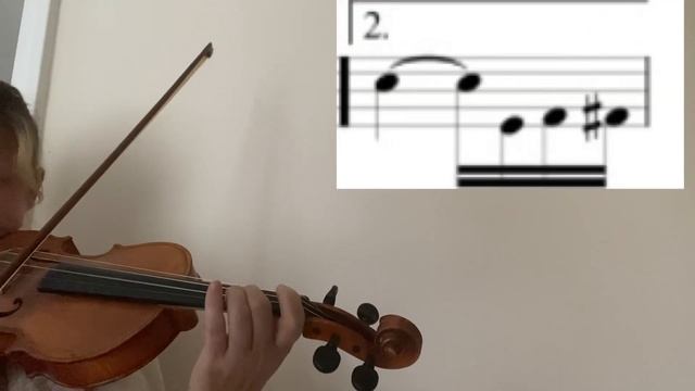 S.Joplin Entertainer violin tutorial/easy/sheet music/close up/medium tempo смотреть онлайн