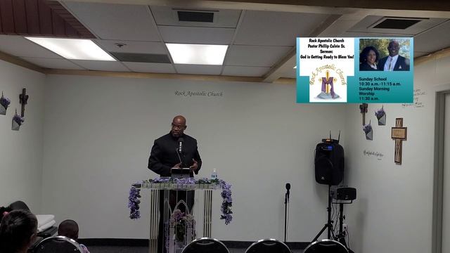 Rock Apostolic Church / Pastor Phillip Calvin Sr. / Sermon Topic: God is Getting Ready to Bless You смотреть онлайн