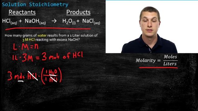 How to do stoichiometry with concentration and volumes - Real Chemistry смотреть онлайн