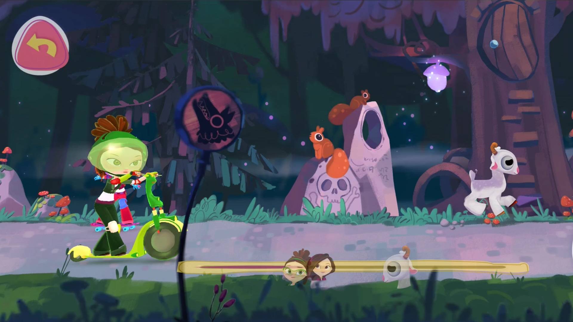 Волшебницы Маша и Варя возвращают Серебряное копытце в Лукоморье | Мультик Догонялки для детей смотреть онлайн