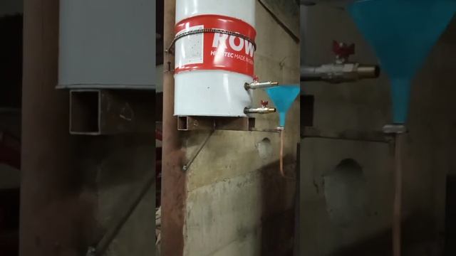 Тепловая пушка на дровах или отработке. смотреть онлайн