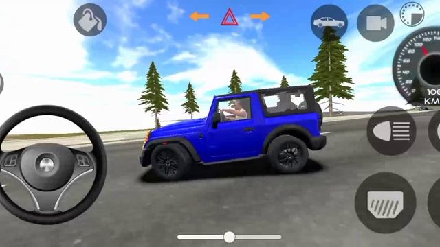 Dollar (songs) no copyright Modified Thar 😈|| blue Thar colour Indian Car Simulator 3D || prat1 смотреть онлайн