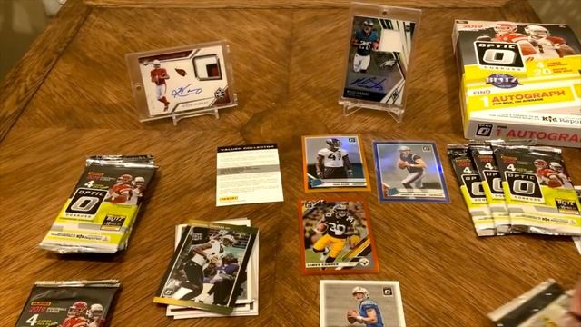 2019 Donruss Optic Football Hobby Box Opening!!! (Looking For Some Big Rookie Colors) смотреть онлайн