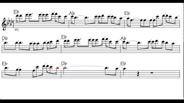 Spazio tempo - sax alto - F. Gabbani смотреть онлайн