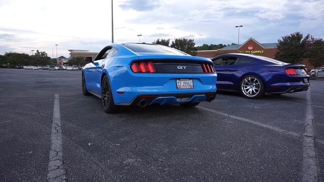 2017 Grabber Blue Mustang GT PP (Full Bolt Ons) Corsa Extreme w/Headers смотреть онлайн