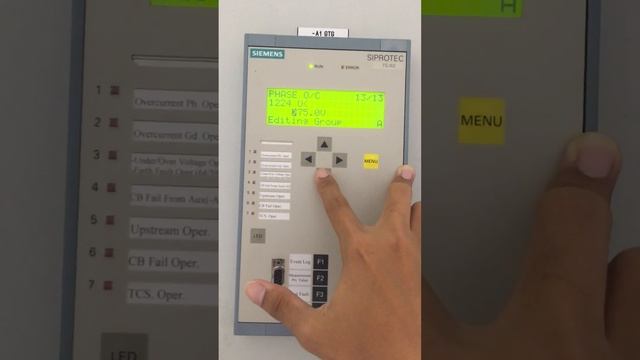 How to Check Relay Setting of SIEMENS SIPROTEC 7SJ62 Relay protection смотреть онлайн