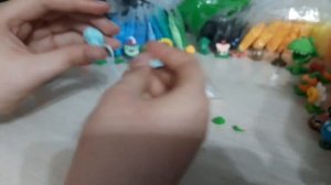 лепка электрического горохострела из лёгкого пластилина!
