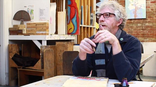 Larry Calkins speaks about his life as an artist смотреть онлайн