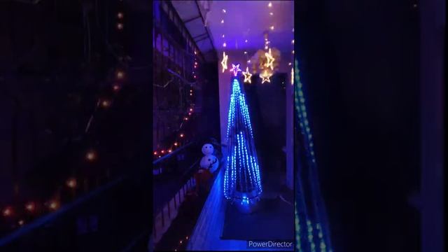 Christmas Tree made with Lights Pixel Lededit2014 t1000s Ws2811 basics смотреть онлайн