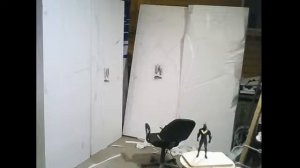 работа с пенопластом. скала из пенопласта