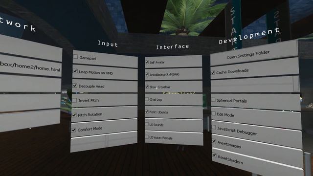 How to use the settings menu in JanusVR - Virtual Reality смотреть онлайн