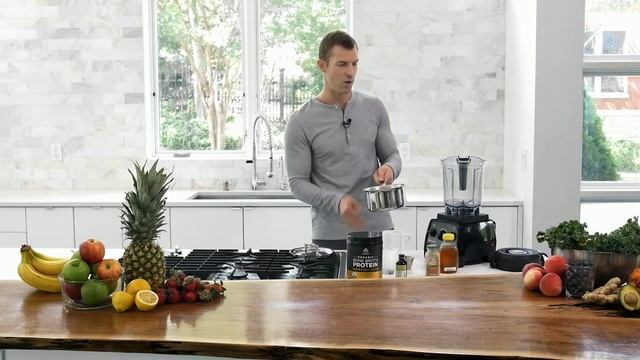 Turmeric Latte with Dr. Josh Axe | Ancient Nutrition смотреть онлайн