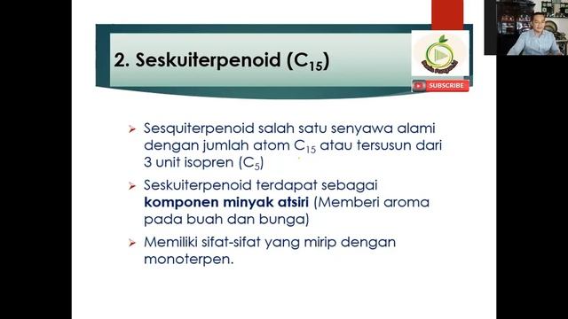 Terpenoid 2; Senyawa Fitokimia AJAIB pada BUMBU-BUMBUAN (Monterpen dan Diterpen) смотреть онлайн