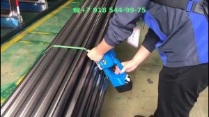 Машинка для обвязки полипропиленовой лентой шириной 15 мм труб стреппинг инструмент