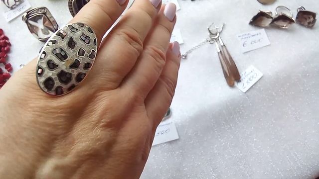 серебряные украшения с минеральными камнями.распродажа💎💍 смотреть онлайн