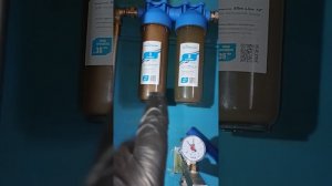 Половолоконные фильтры в работе.