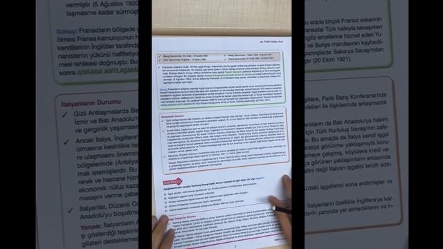 TARİH 12.SINIF - Milli Mücadele - Kitap 2 Föy 11/1 смотреть онлайн