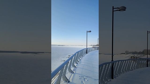 21.12.2023 Утро набережная река Амур Комсомольск-на-Амуре#3(2) смотреть онлайн