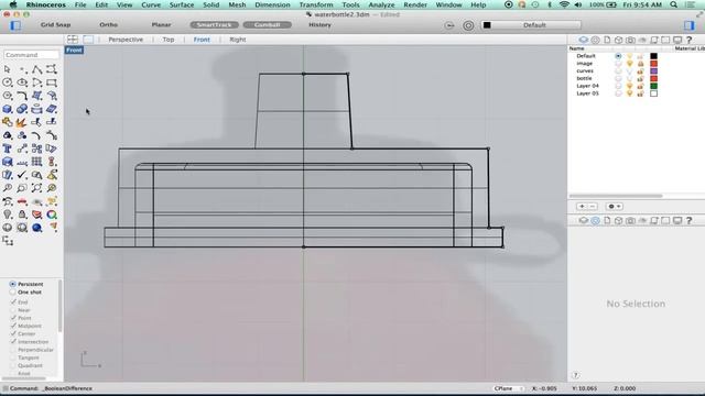 06 Water Bottle Mac - Creating the Cap смотреть онлайн