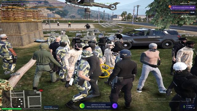 Тренировка между гос. GTA 5 RP смотреть онлайн
