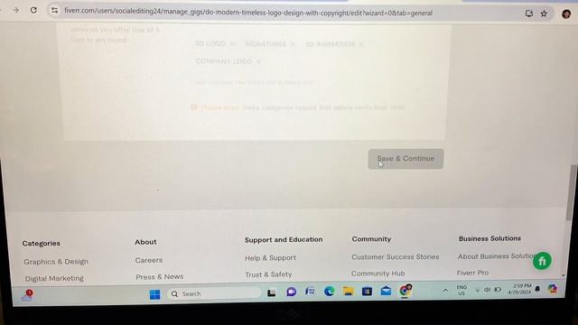 Fiverr Gig draft to active 2024 #fiverrtutorial #fiverrgigseo смотреть онлайн