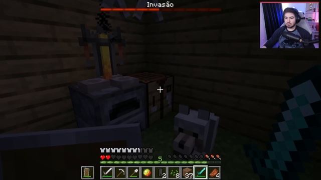 OS BANDIDOS INVADIRAM A NOSSA VILA! MINECRAFT #04 смотреть онлайн