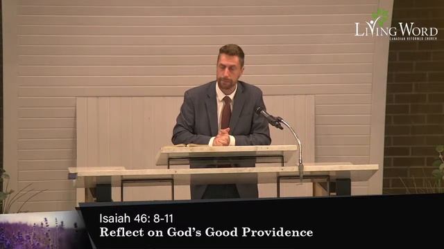 09-17-2023 AM “Reflect on GOD’s good providence" смотреть онлайн