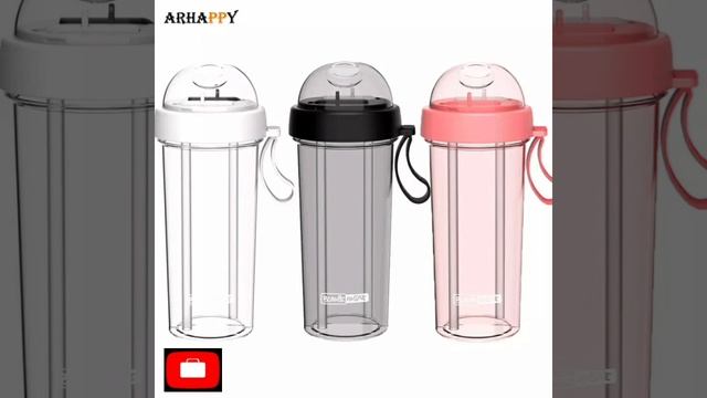 Бутылка для питьевой воды с трубочкой.... смотреть онлайн