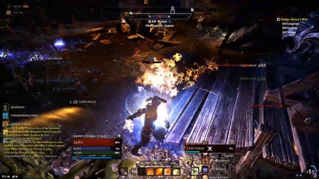 ESO Greymoor PvP - Magicka DK 1vX 2vX No CP