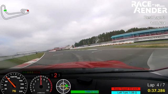 ONBOARD ADM Raceway в конфигурации RACE CLUB FEST (1:08:039)