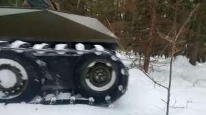 Первый раз за рулем.