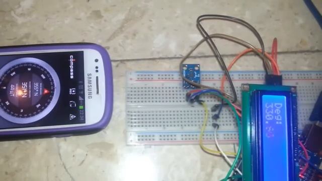 A digital compass : Arduino and Digital Magnetometer HMC5883L смотреть онлайн