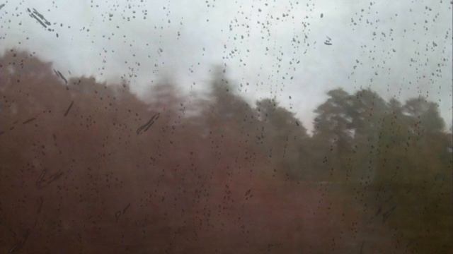 pavnuc tocuria капли дождя стекают по стеклу поезда, осенний эмбиент на глюкофоне смотреть онлайн