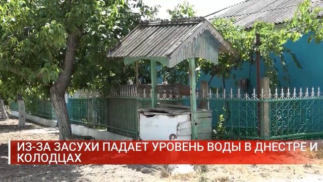 ИЗ ЗА ЗАСУХИ ПАДАЕТ УРОВЕНЬ ВОДЫ В ДНЕСТРЕ И КОЛОДЦАХ смотреть онлайн