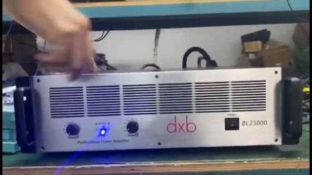dxb - BL23000 power amplifier смотреть онлайн