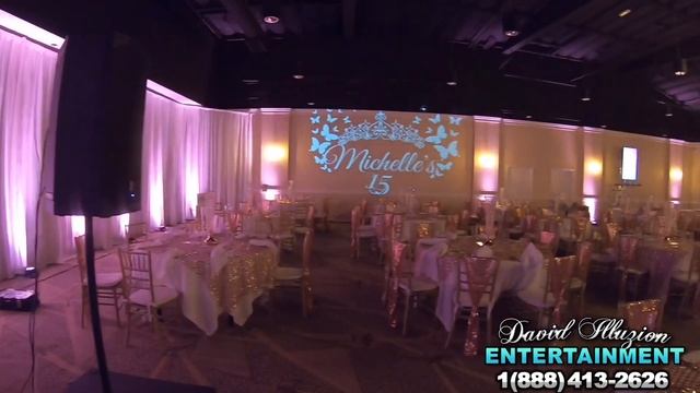 Michelle’s Quinceañera DJ David Illuzion at The Proud Bird with LED Vídeo Wall смотреть онлайн